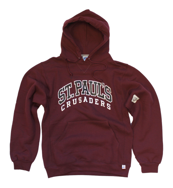 Maroon Hoodie screen print – Crusader Shoppe