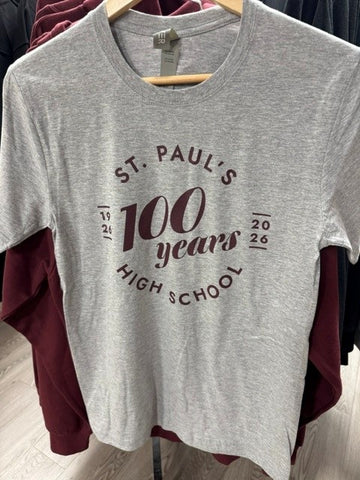 100 Year Anniversary t-shirt Grey