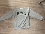 Crewneck  Sweatshirt with Chenille Logo